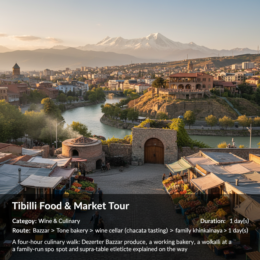 Tbilisi Food & Market Tour — 365 Sakartvelo