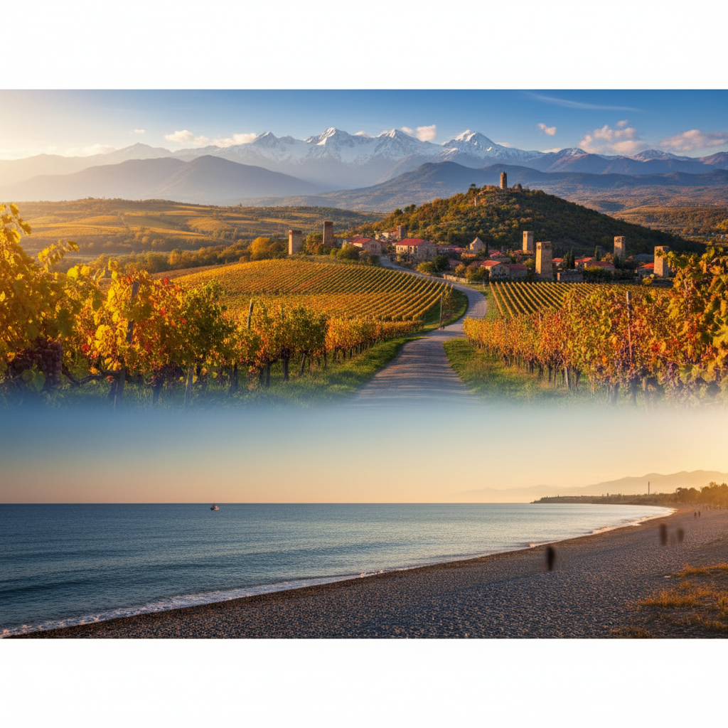 Wine, Mountains & Black Sea 8 Days — 365 Sakartvelo